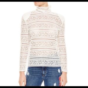 Sandro hamia lace top